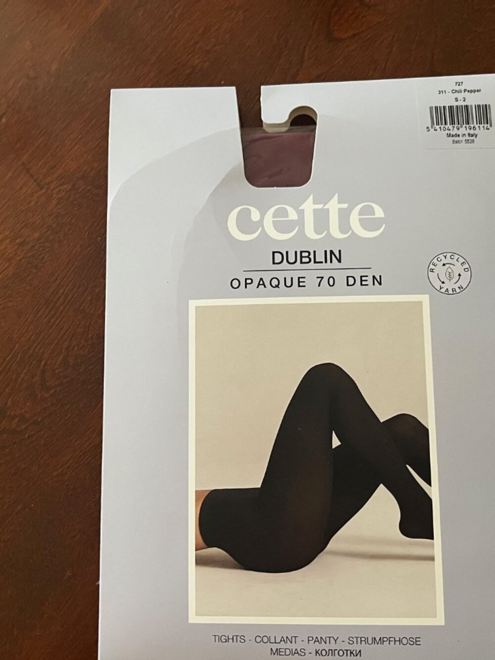 CETTE Tights - DUBLIN Opaque 70 DEN - 311 Chili Pepper
